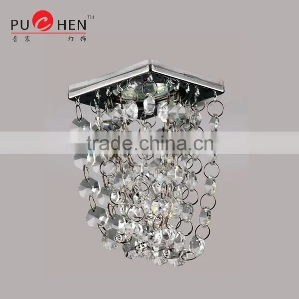 Ceiling Lighting Beads Connected Halogen LED Crystal Lamps MR16 GU10 ModelCZ404 photo-2