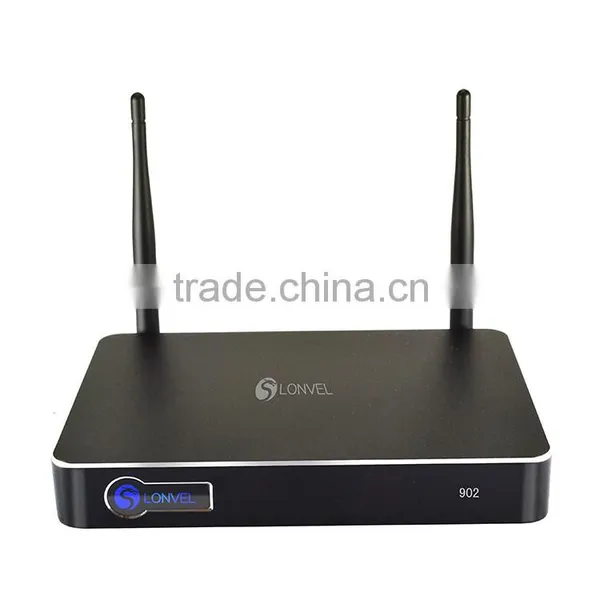 2016 ! Quad-Core WiFi Kodi 1080P Smart Set TV Box Android 4.4 Kitkat Multi-language Smart TV Box photo-2
