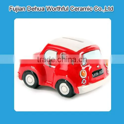 Cutely Car Design Ceramic Money Box photo-2