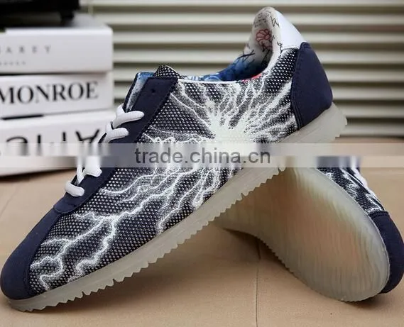 High Top LED Shoes Flashing Sneakers,Lightning Canvas Sneaker Quality Choice Most Popular photo-2