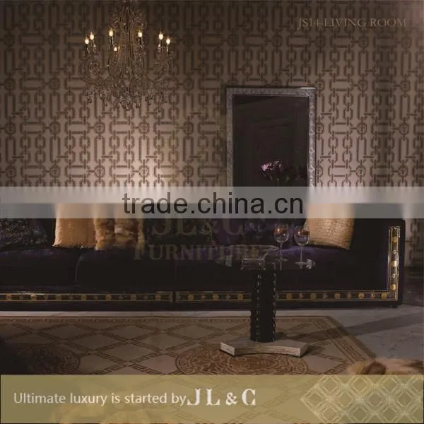 JS14-20 2 Seat Armless Sofa Set in Living Room From JL&C Luxury Home Furniture New Sofa Designs 2016 (China Supplier) photo-3