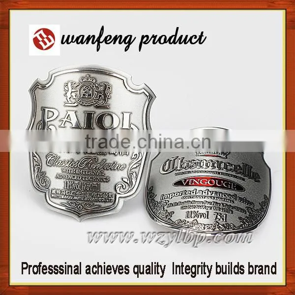 Manufactures of Metal Wine Bottle Labels photo-5