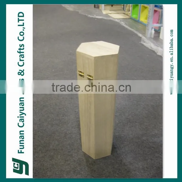2014 Factory Directly Sale Wooden Individual Wine Boxes