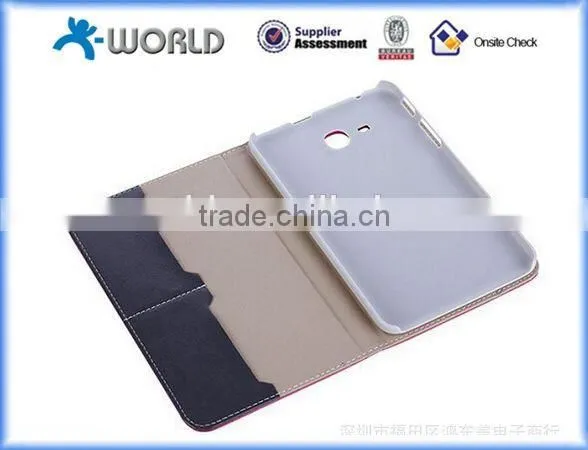Slim Embossing Leather Case Engraved Leather Tablet Case for Samsung Galaxy Tab A 7.0 photo-5