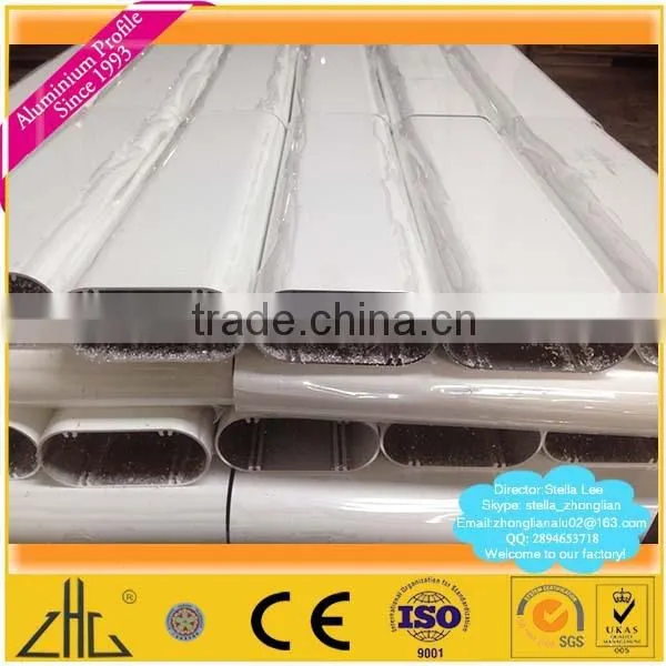 Wow!! Oval Aluminium Tube, Aluminium Cylinder Tube Profile Factory, Small Sized Aluminium Tube Extrusion, Extruded Aluminum Tube photo-6