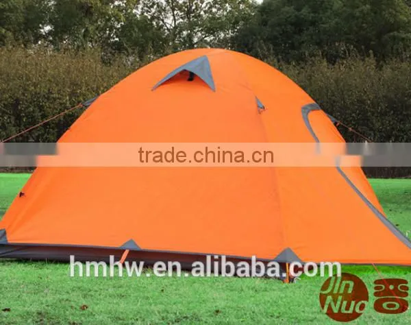 Outdoor Camping Tent 3-4 Person With Double Layers