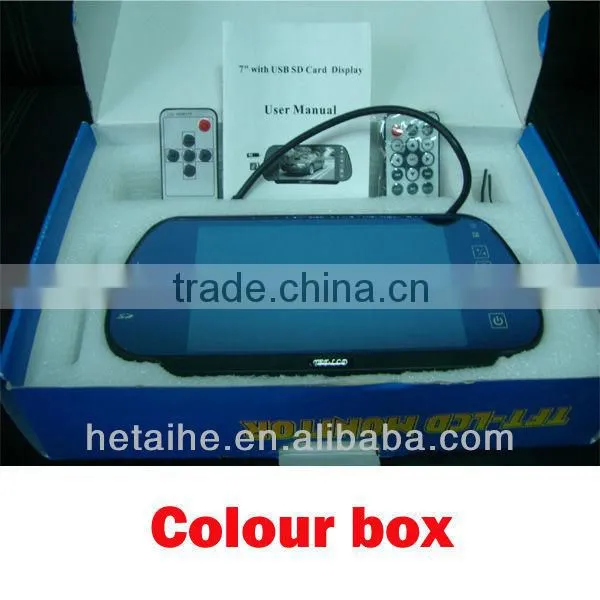 2013 Hot Selling 7inch Car Rear View Mirror Monitor photo-4