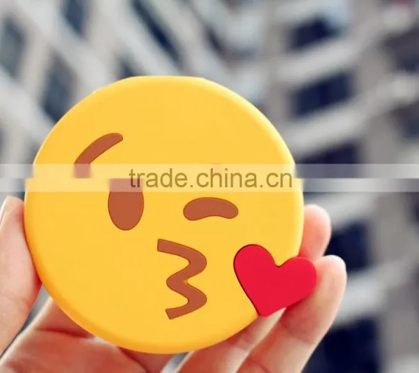 Attractive Emoji Tears,poop,funny,evil Power Bank as Gift ,popular Gift Power Bank