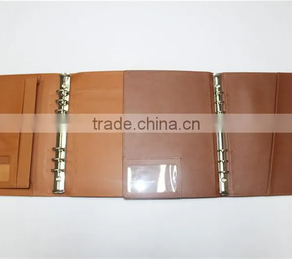 Dongguan Factory Direct pu Leather File Folder With Multi-function Pocket,High Quality File Folder Customized Logo photo-2