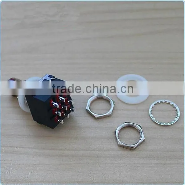 Chengdu Factory Outlet 3pdt 9 Pins Foot Switch photo-6