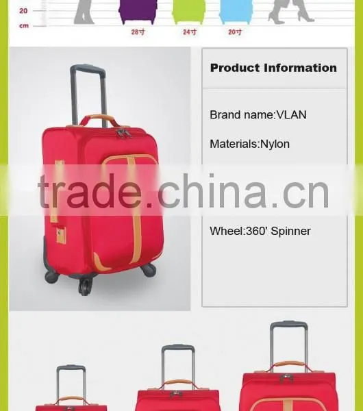 2016 Latest Style High Quality Oxford Durable Luggage Travel Bags in Pcs Set photo-3