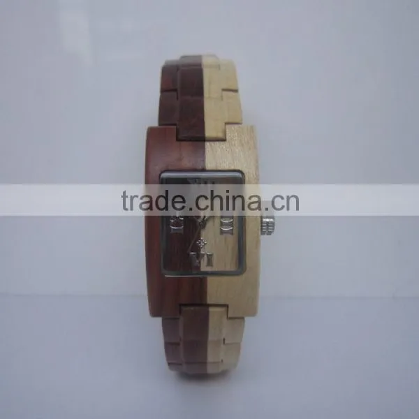 New Design Retro Watch Stock Handmade Wood Watch Fashion Ladies Bracelet Watches Wholesale Price 2014 photo-3