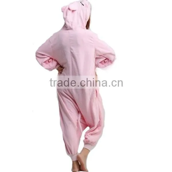 New Pink Pig Adult Best Seller Full Body Party Costume photo-3