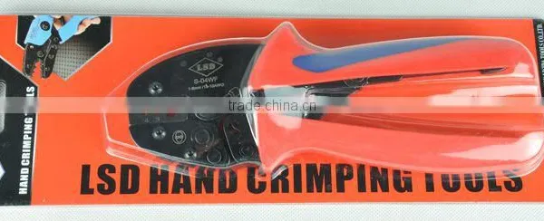 CE ROHS Experience Production for 10years LSDgood Qutails Pliers for Wire-end Ferrules S-04WF Ratchet Hand Crimping Tools photo-2
