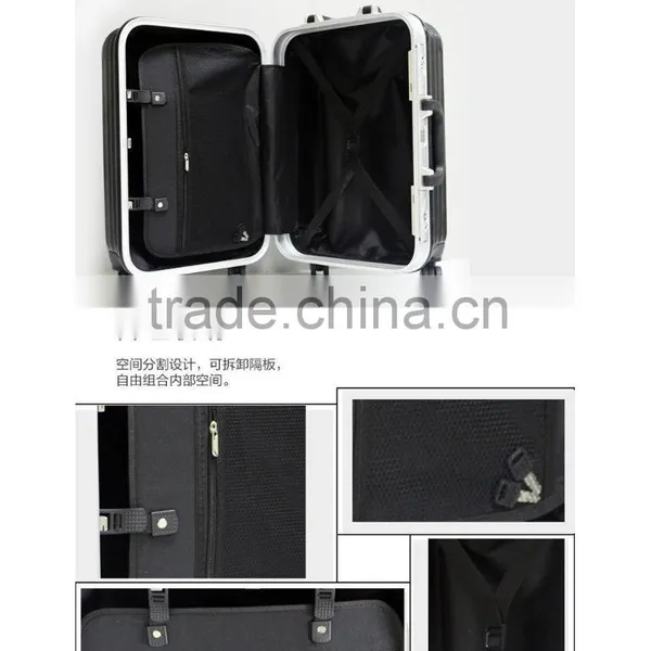 3PCS Luggage ABS Trolley Hard Shell Suitcase TSA Lock Travel Set Bag photo-5