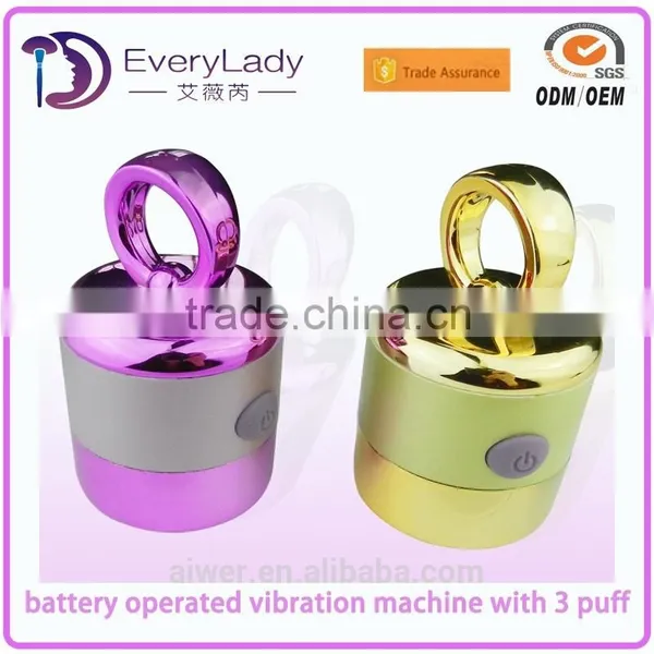 EveryLady High Quality Custom Powder Case With Puff photo-2