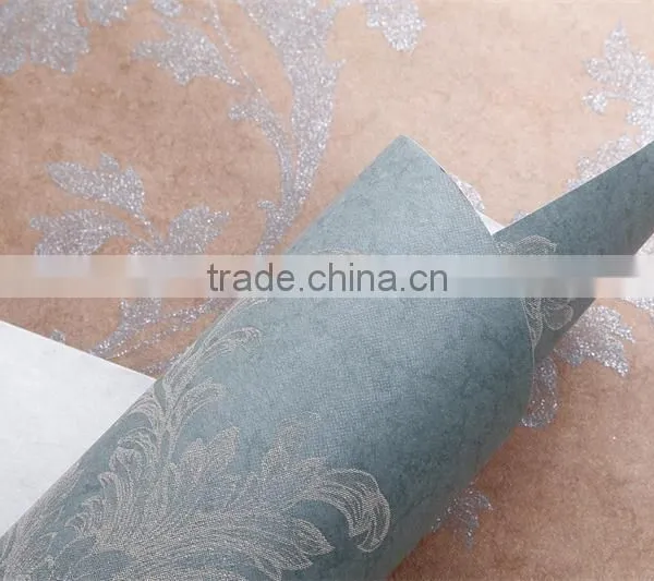 Non-woven Flower Natural Leaves/leaf Wallpaper/wall Paper/wall Papers photo-5