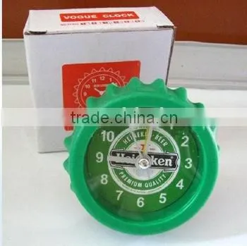 bottle cap clock/craft clock/gift clock