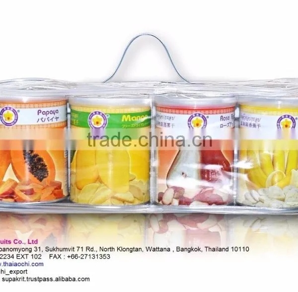 Vacuum Freeze Dried Fruits in Tin Can From Thailand Certified HACCP, ISO 22000, GMP, HALAL and KOSHER photo-3