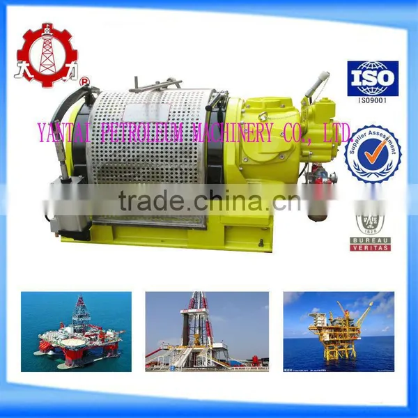 JQHserires 10 ton air winch with safty automatic brake