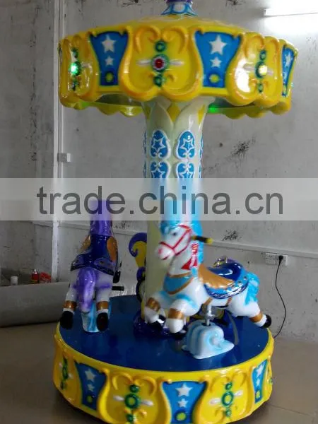 LSJQ-084 Attractive Kids Carousel for Sale Used Amusement Games Mini Fairground Ride Small Carousel for Sale photo-2