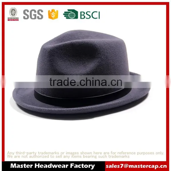 Blue Fedora Hat Block Hat photo-2