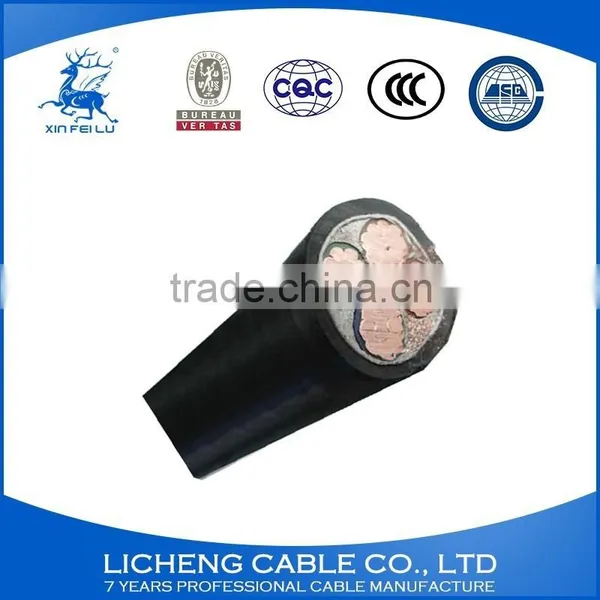 4 Core Cable Xlpe Insulated Pvc Coated Electrical Power Cable 4x120mm2 Medium Voltage Wire Cable photo-6