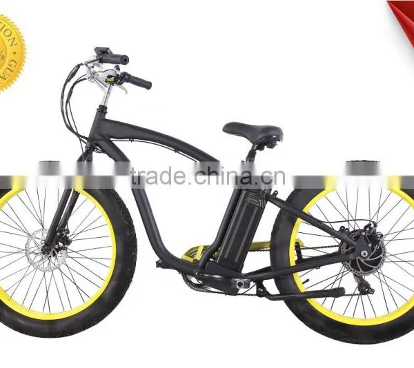 Hot Sale Beach Cruiser Electric Bike 500W 48V With Brushless Motor