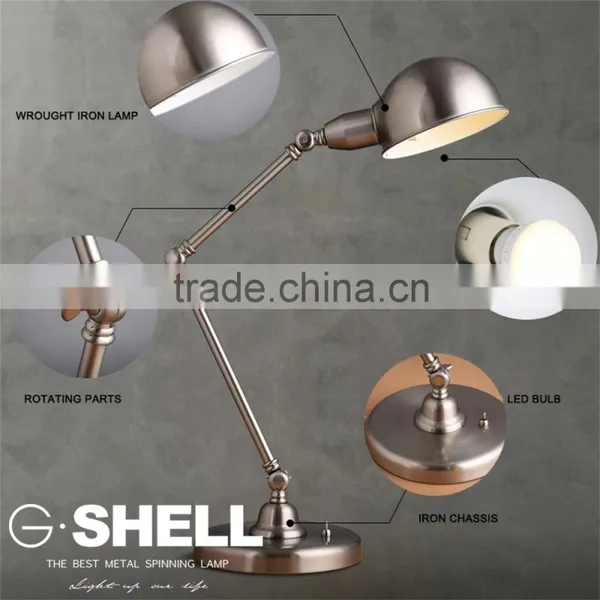 VDE Living Room Antique Style LED Table Lamp photo-6