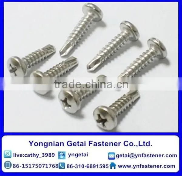 Self-drilling and Tapping Screws With Hexalobular Socket Pan/ Countersunk/ Raised Countersunk Head photo-5