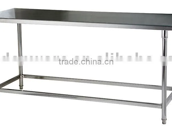 Round Foot S.S. Work Table