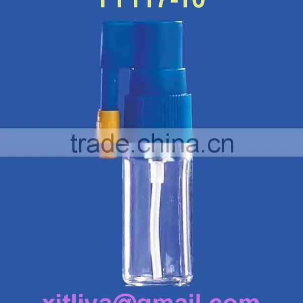 10 ml PET Bottles With Pump Sprayer for Pharmaceutical Nasal Spray YY117-10