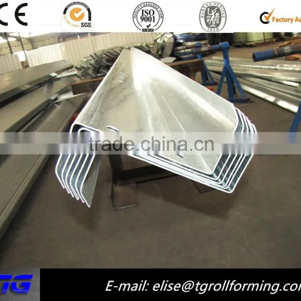 High Speed Scaffolding Plank/Scaffold Plank /Scaffolding Walking Board Z Purlin Roll Forming Machine photo-6