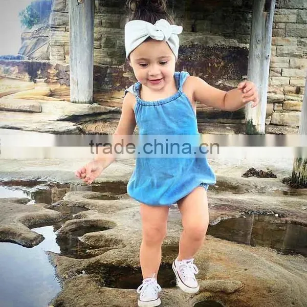 2016 Baby Girl Denim Dress Designs photo-3
