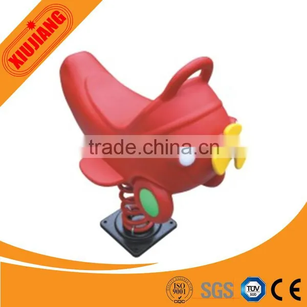 CE Approved Eco-friend Plastic Outdoor Rocking Horse for Kids photo-6