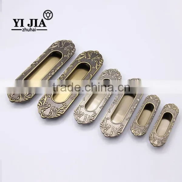 Oval Fancy Small Solid Old Drawer Cabinet Handles photo-6