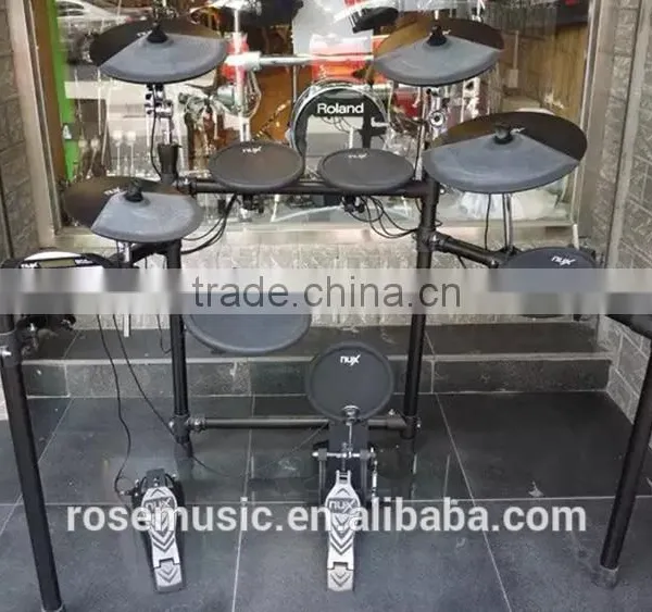 Hot Sale Professional Electric Drum Set With Stand , Cymbal Musical Instruments(DM-5) photo-6