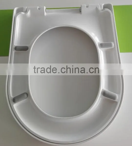 Soft Close Durable Hygienic UF Urea Toilet Seat for Shower Room-129 photo-4