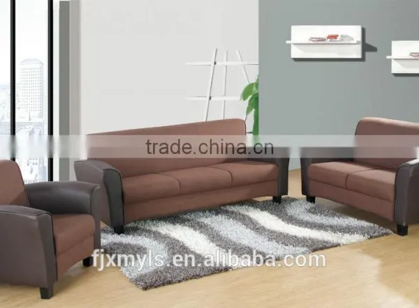 2015 New Design Fabric and Leather Sofa Modern Living Room Fabric Sofa