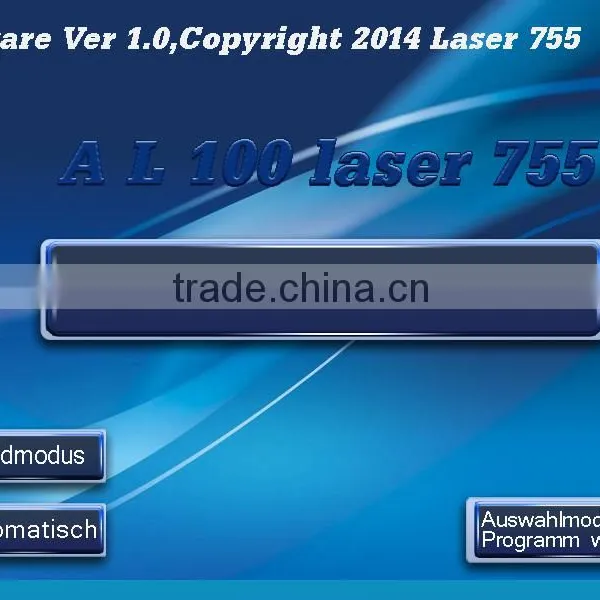 Factory High Quality 755nm Alexandrite Laser Light Hair Removal Machine Looking for World Agents photo-4