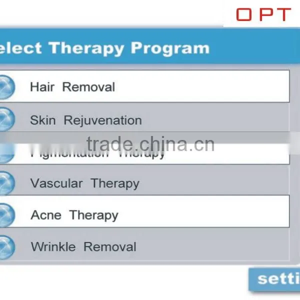 Fine Lines Removal 2014 RF E Light Ipl Opt Hair Removal/shr Opt Remove Diseased Telangiectasis photo-4