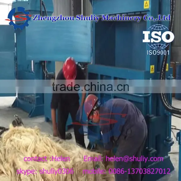 Customized Hydraulic Sisal Fiber Pressing Baler Machine photo-4