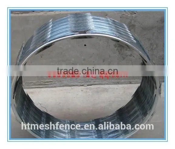 Electro Galvanized/stainless Steel Concertina Razor Wire Available photo-2