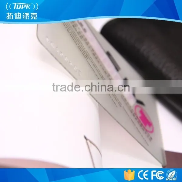 Making Pvc Transparent Card With Magnetic Stripe photo-3