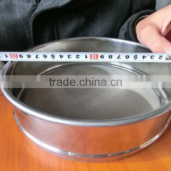 Good Quality Test Sieve Stainless Steel Woven Wire Mesh Sieve Standard Test Sieve photo-2