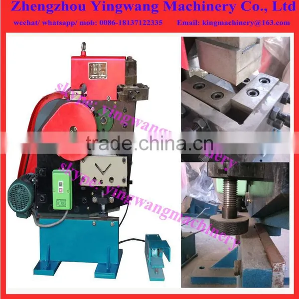 Square Bar / Round Bar /channel Steel /angel Steel Plate Shear Cutter Machine photo-5