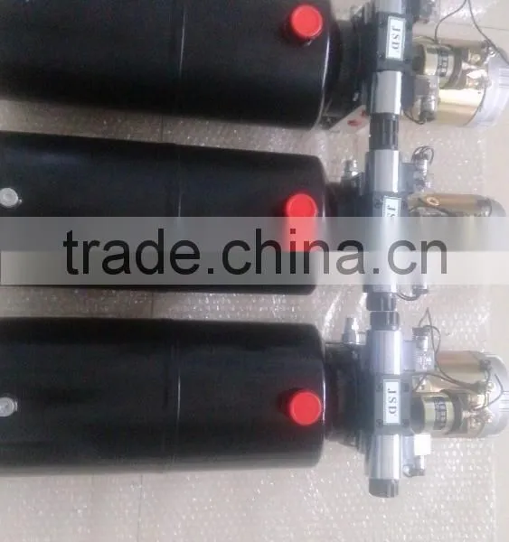 JSD 12 V Electric Motor 10 L Oil Tank Hydraulic Power Pack Unit photo-2