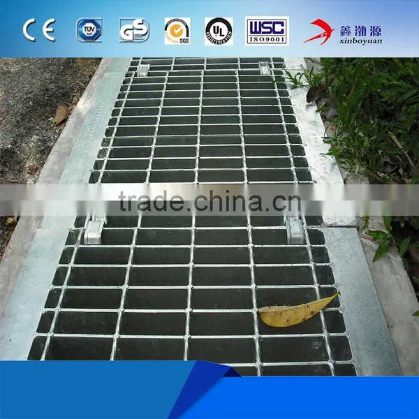 Hot Galvanized Steel Grating/drainage Gutter Steel Grating Cover photo-3