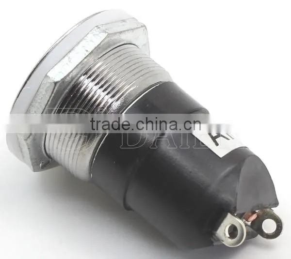 AN24-H OFF-(ON) SPST 2 PIN 20MM Push Button Switch photo-3