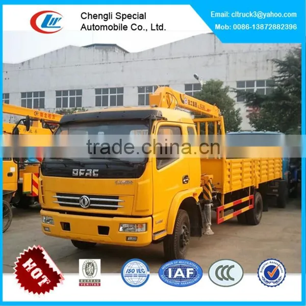 DFAC 3 Ton Crane Truck, 3ton Truck Crane photo-2